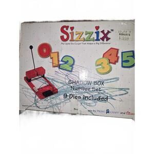Sizzix Shadow Box Number Set with 9 Dies